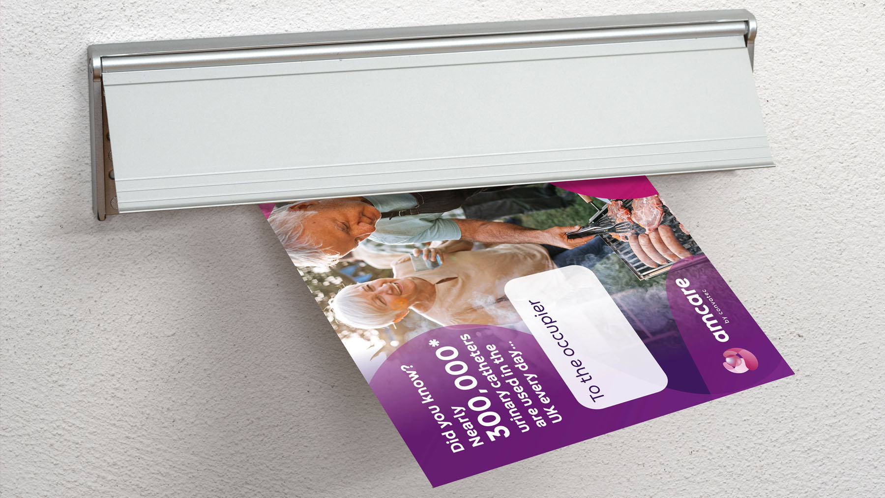branded Convatec envelope