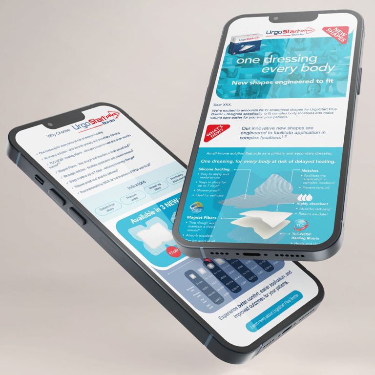 healthcare marketing foam dressing